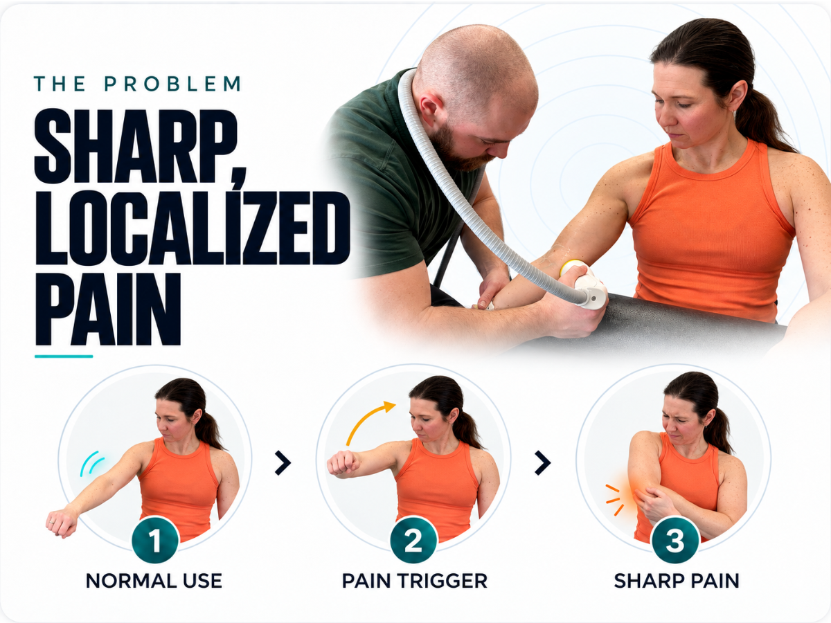 SHARP, LOCALIZED PAIN